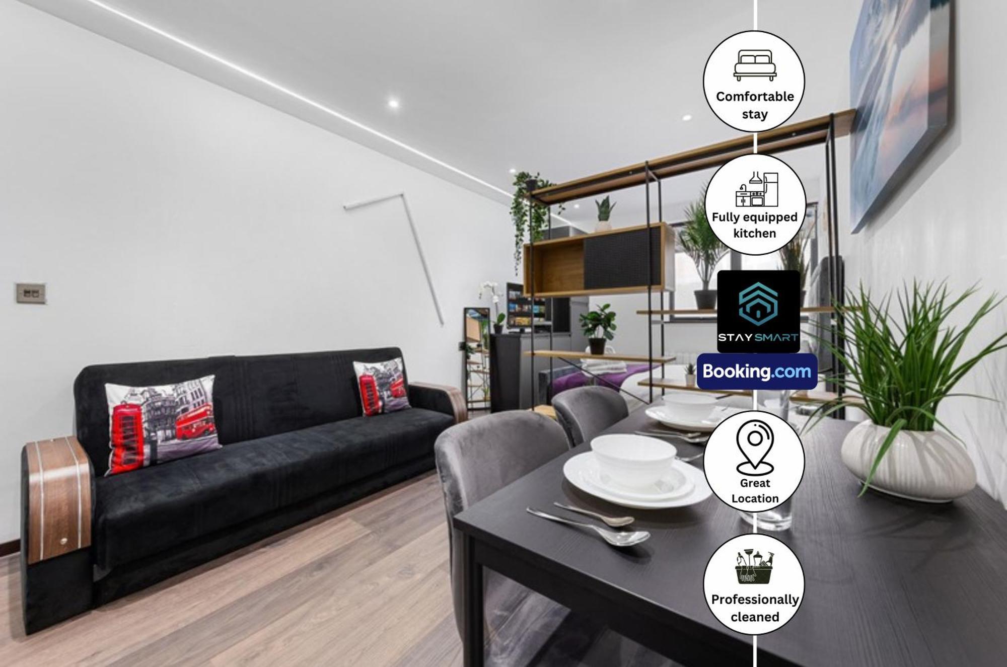 Stylish Studio Apt By Stay Smart Short Lets & Serviced Accommodation Woodstock With Free Wifi لندن المظهر الخارجي الصورة